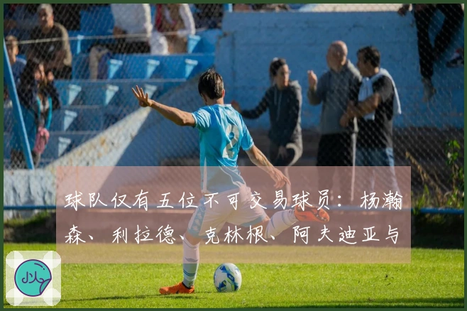 球队仅有五位不可交易球员：杨瀚森、利拉德、克林根、阿夫迪亚与卡马拉。